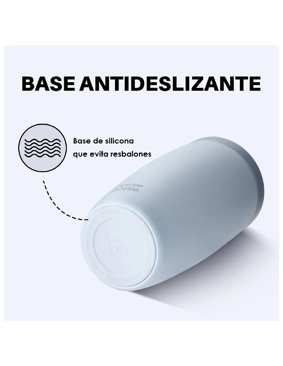 Vaso con tapa Genérica de acero inoxidable
