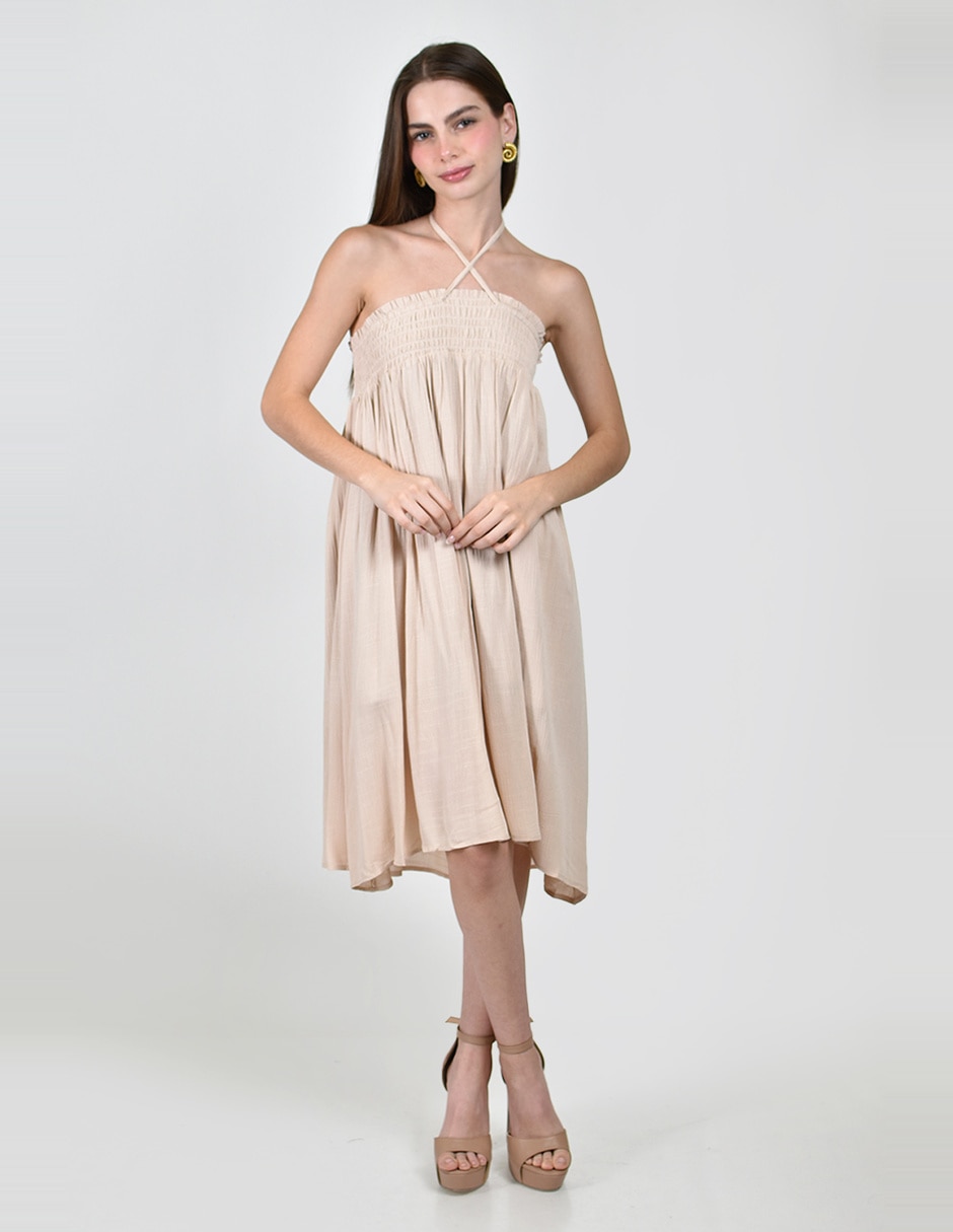 Vestido midi casual para mujer Vestido midi casual para mujer