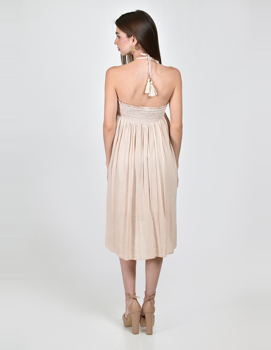 Vestido midi casual para mujer 4