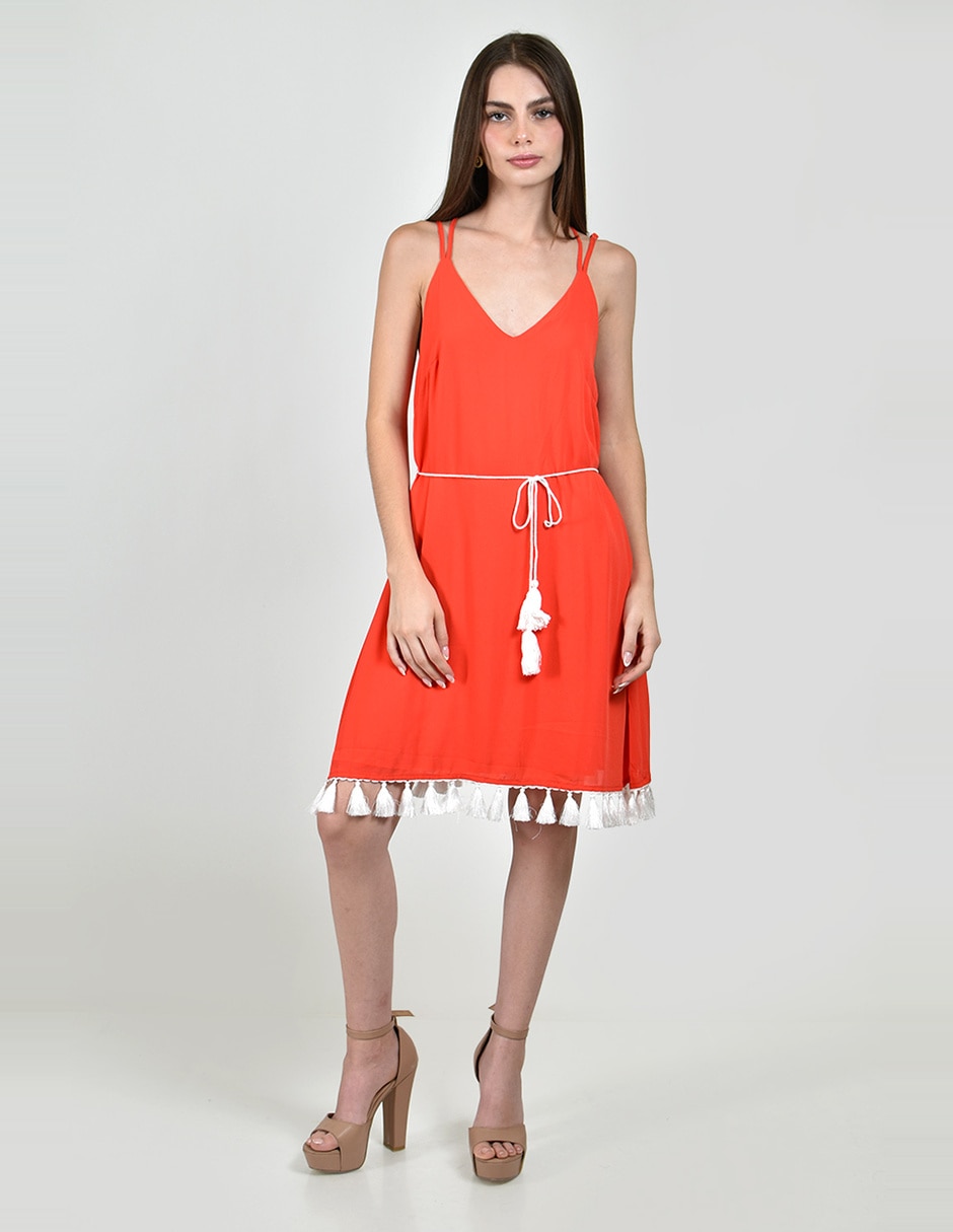 Vestido corto casual para mujer 4