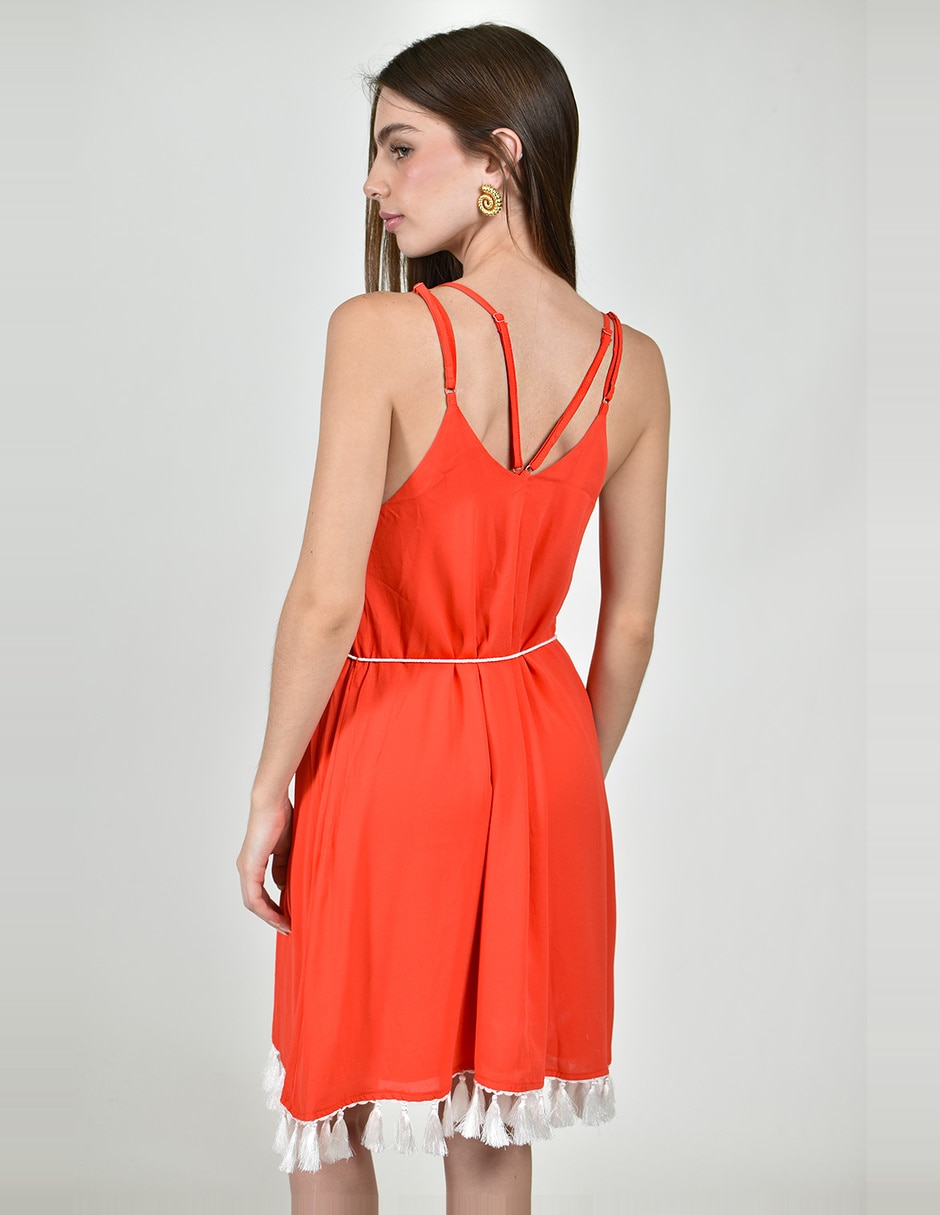 Vestido corto casual para mujer 5