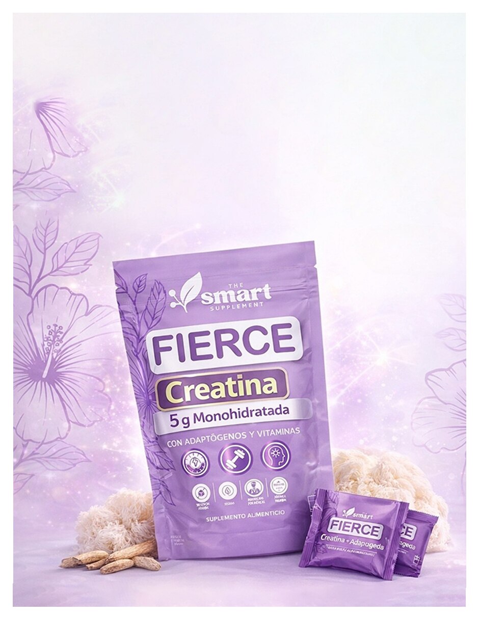 Kit fierce Creatina Monohidratada + Batidor 5