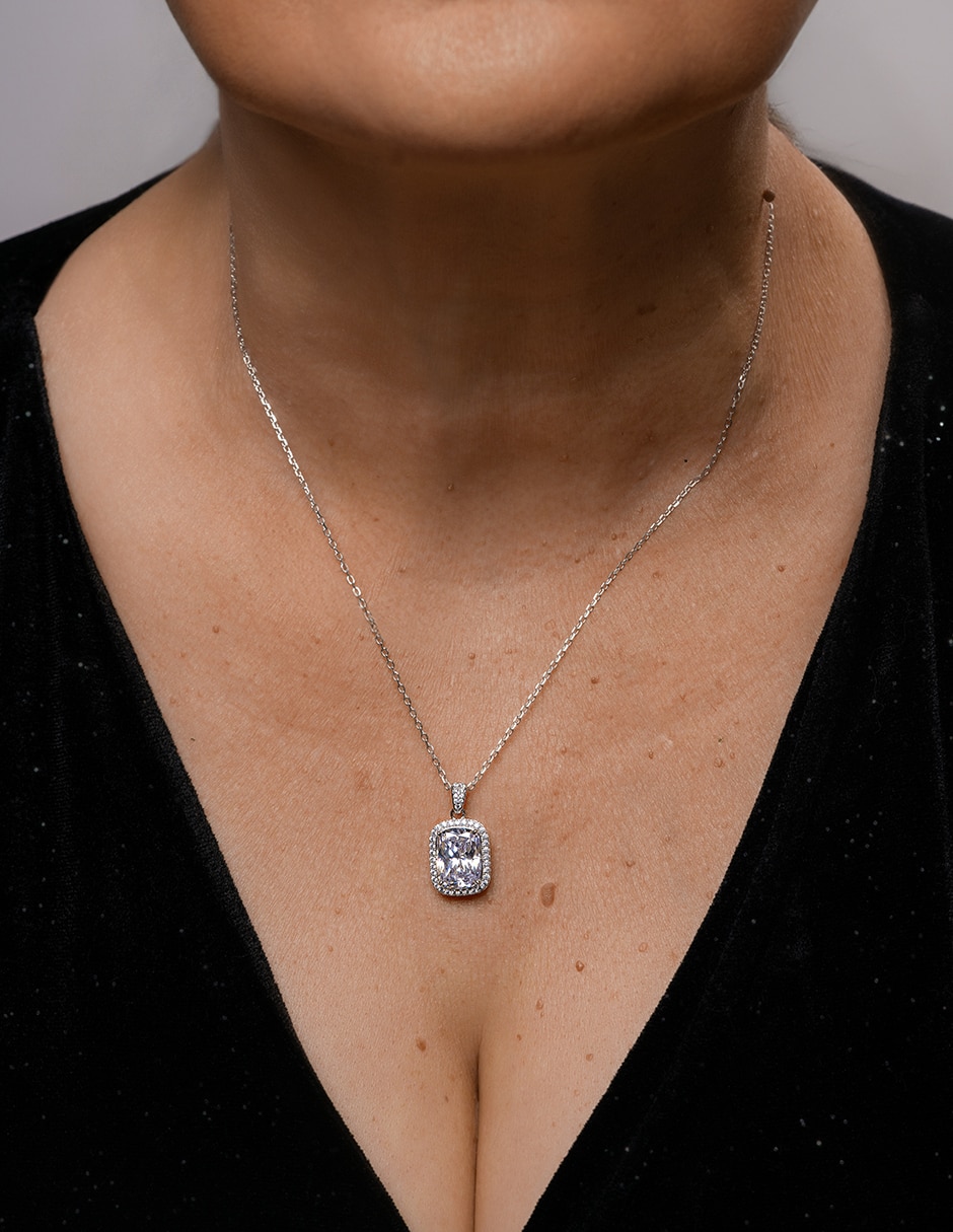 Collar con dije de plata p925 3