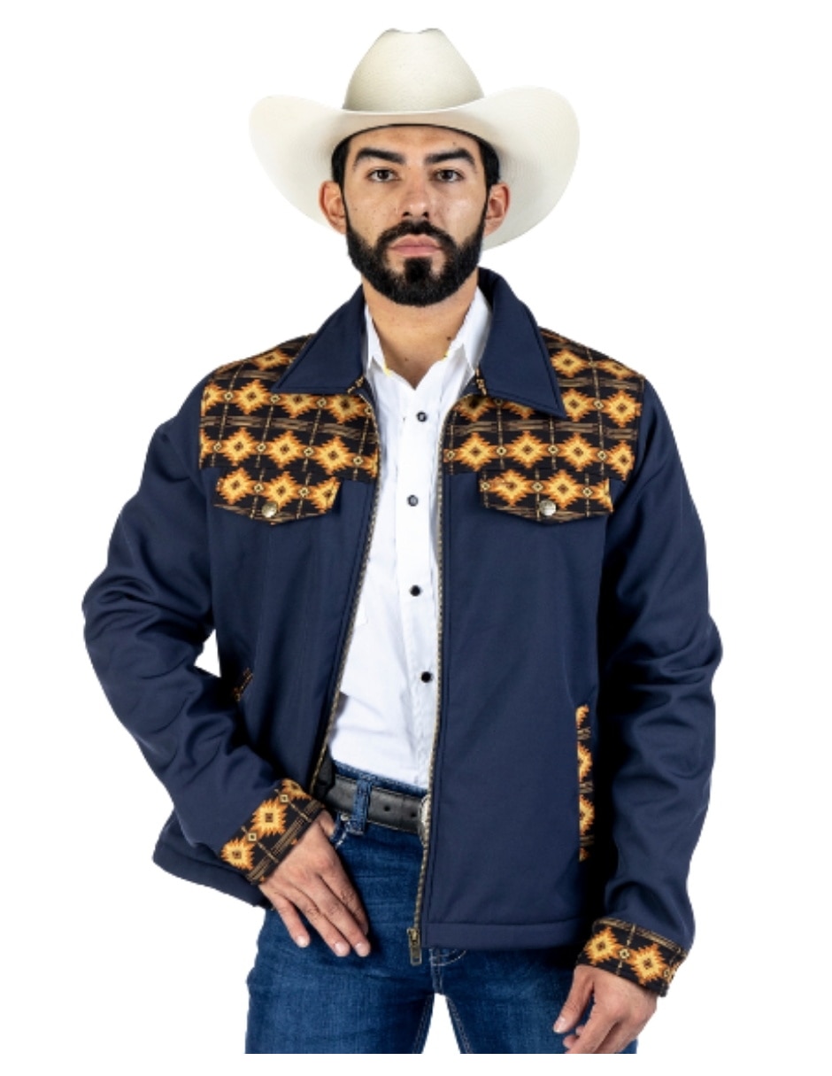 Chamarra casual Icy Denver impermeable con bolsillos para hombre