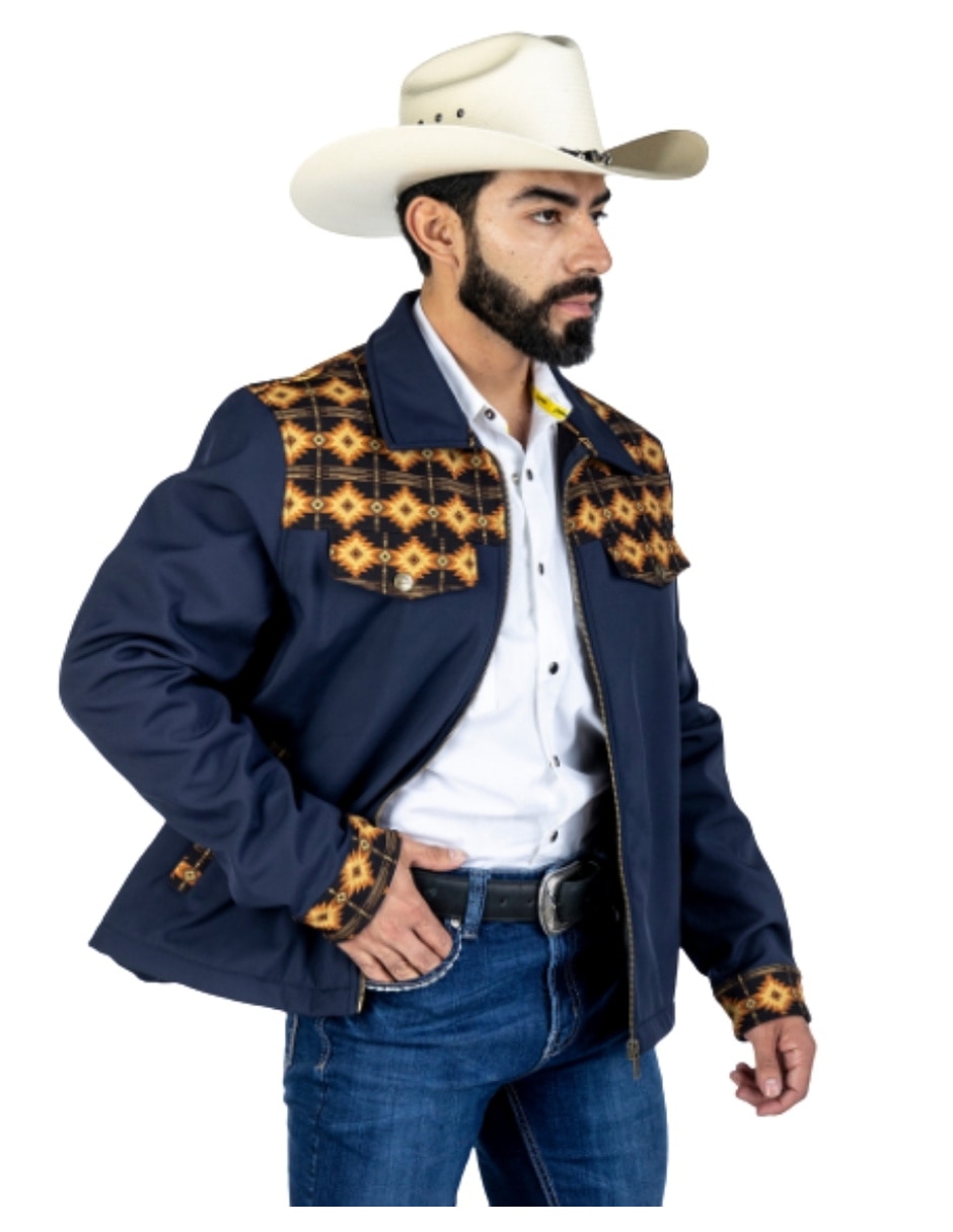 Chamarra casual Icy Denver impermeable con bolsillos para hombre