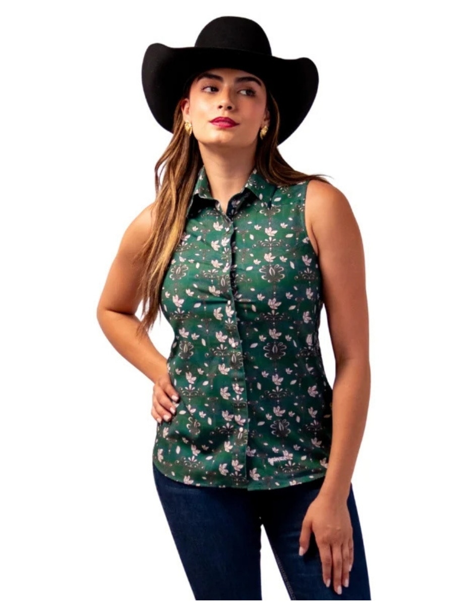 Camisa Icy Denver sin manga para mujer