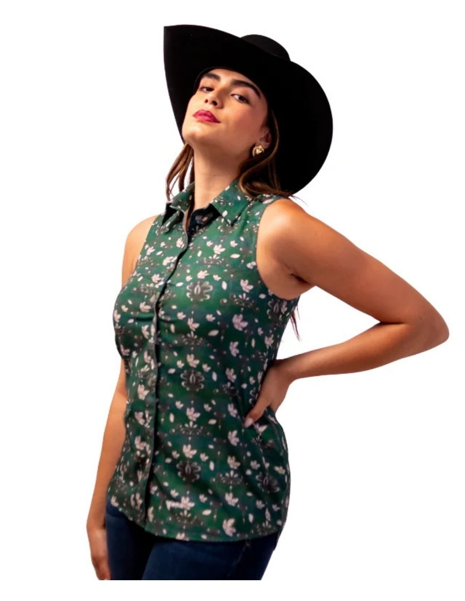 Camisa Icy Denver sin manga para mujer