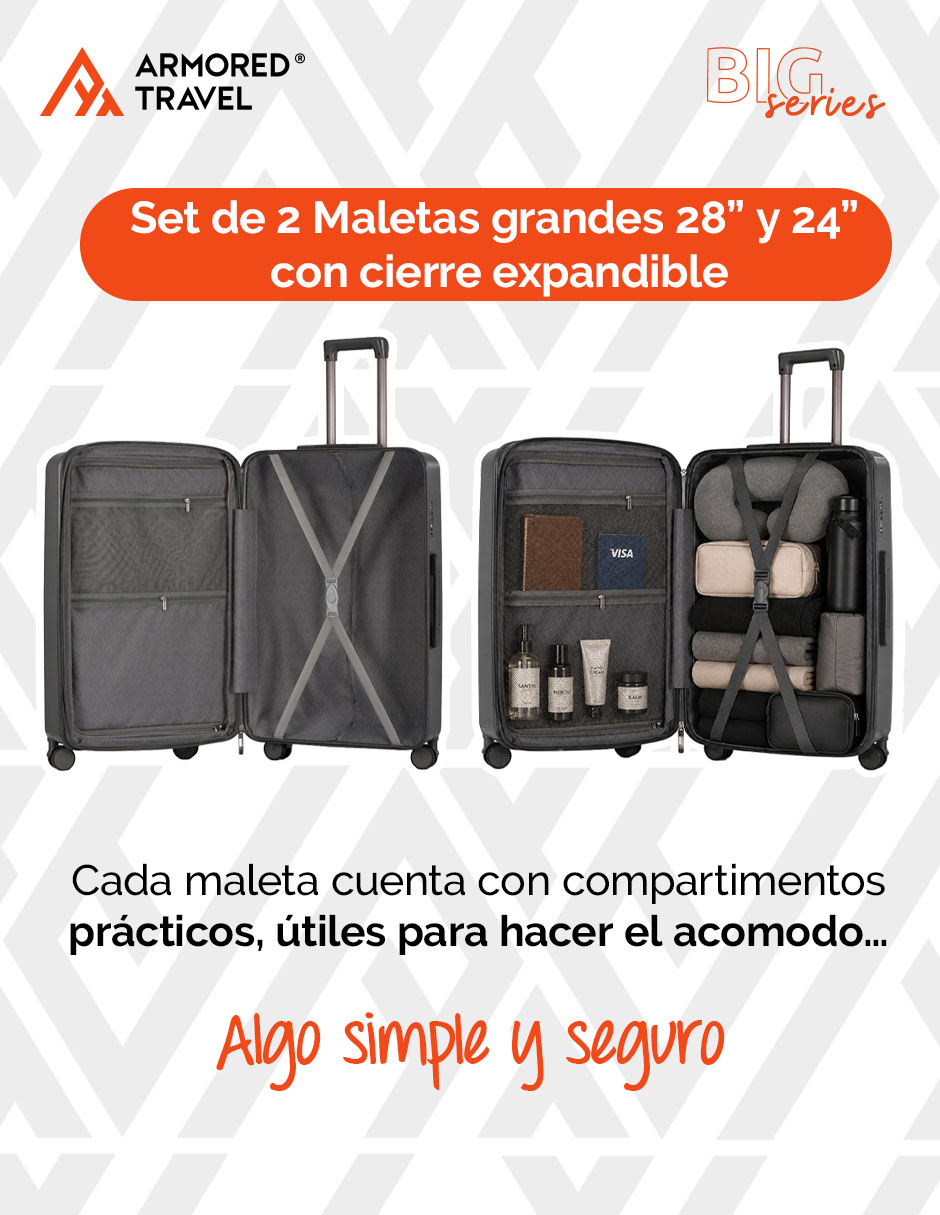 Set maletas de viaje Armored Travel