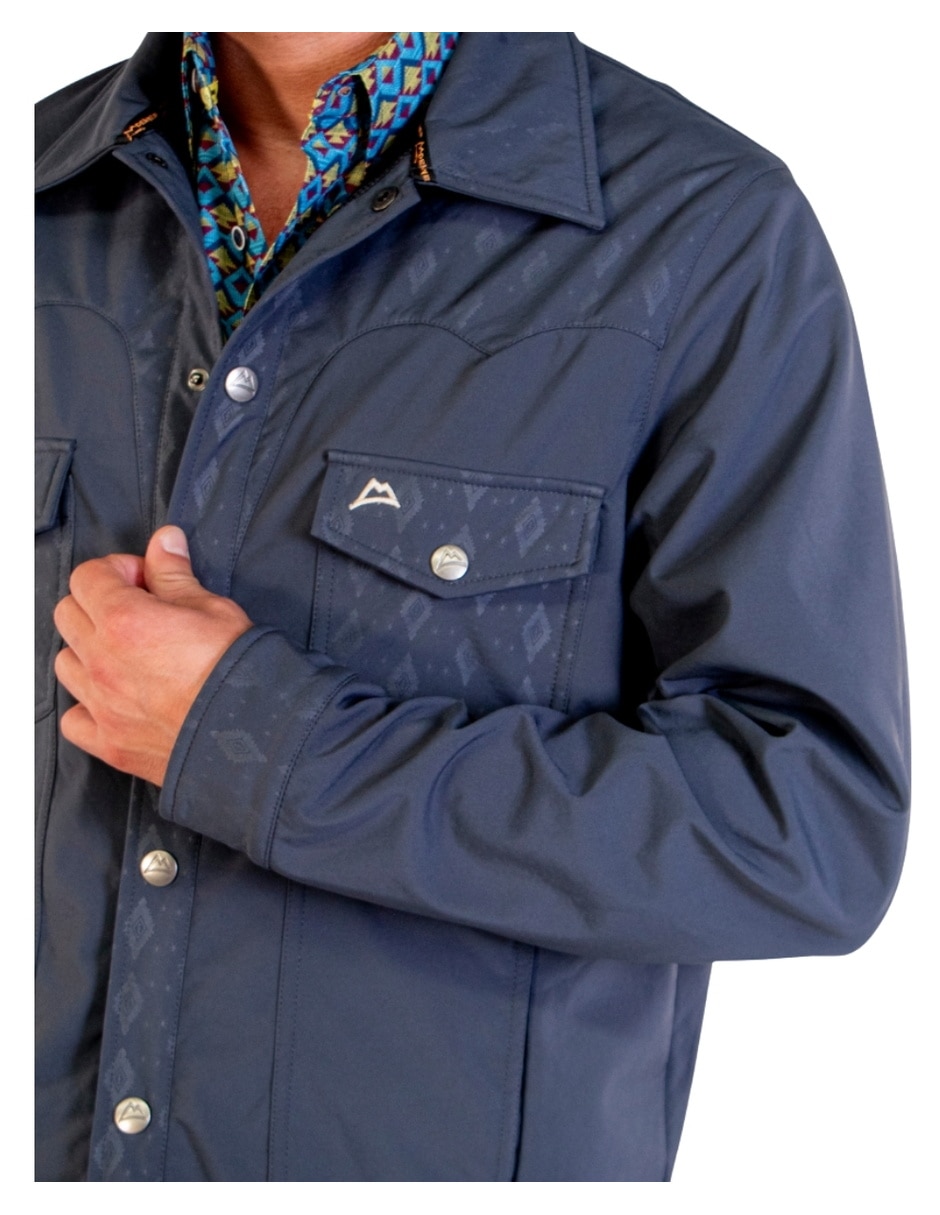 Chamarra casual Icy Denver impermeable para hombre