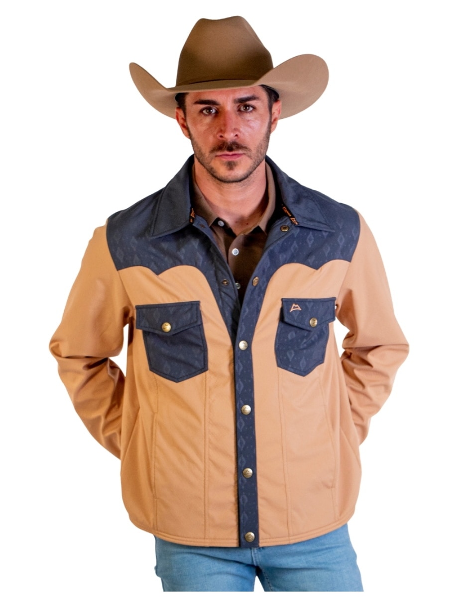 Chamarra casual Icy Denver impermeable para hombre