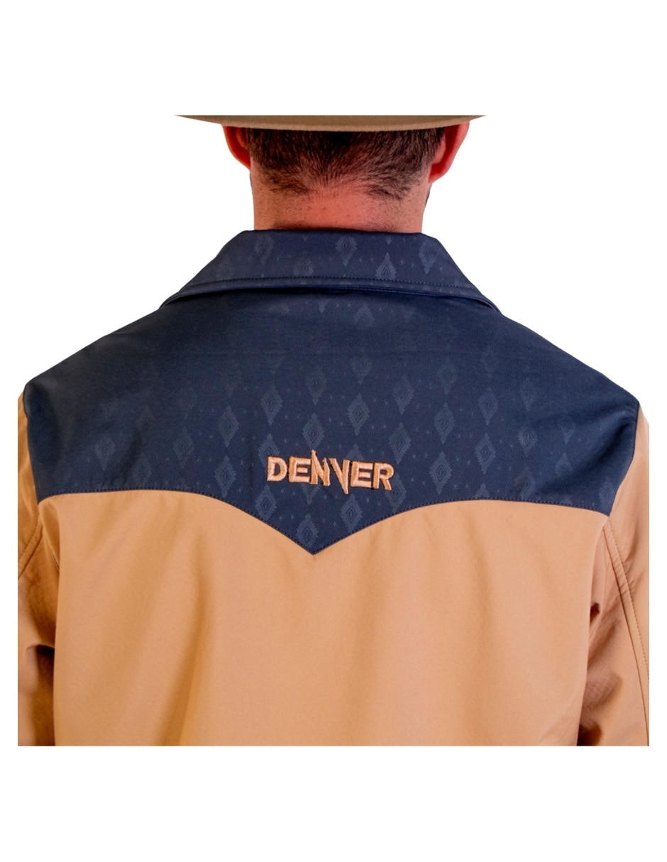 Chamarra casual Icy Denver impermeable para hombre