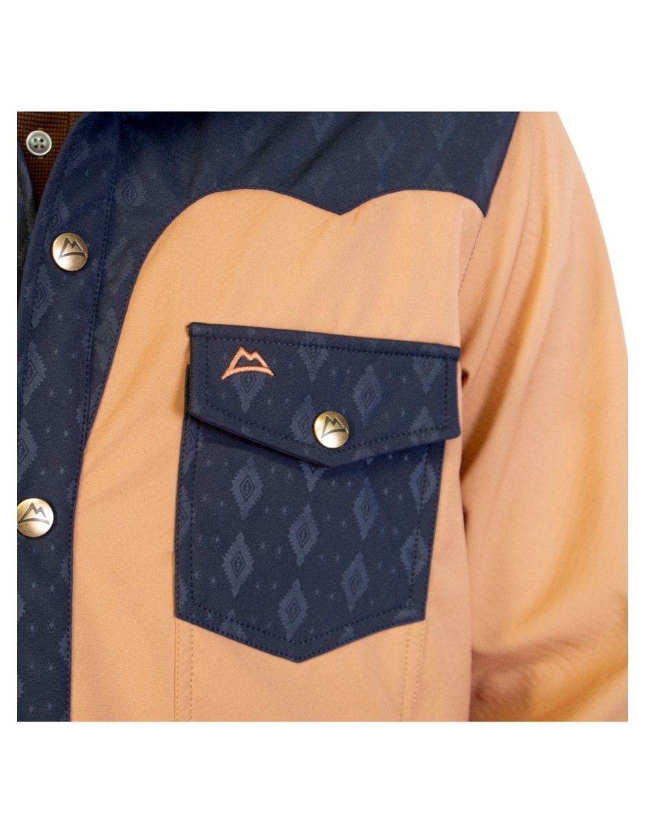 Chamarra casual Icy Denver impermeable para hombre