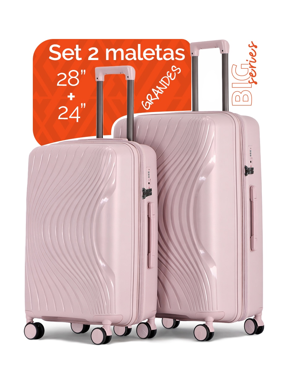 Set maleta de viaje Grandes Kunzite