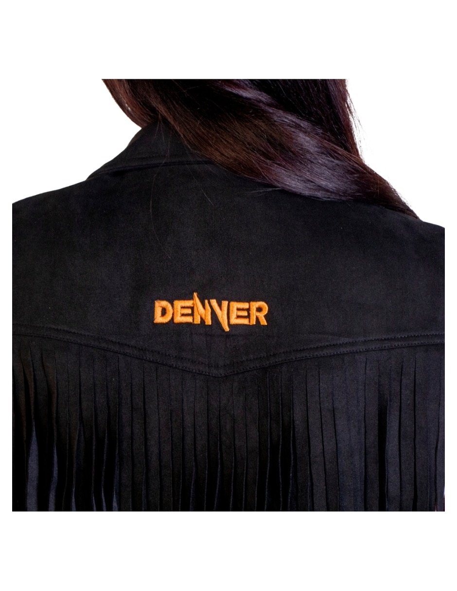 Chaleco icy denver repelente al agua de ante para mujer