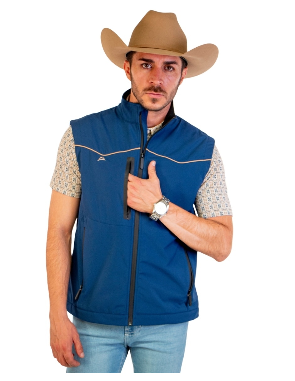 Chaleco Icy Denver impermeable bolsa con cierre para hombre
