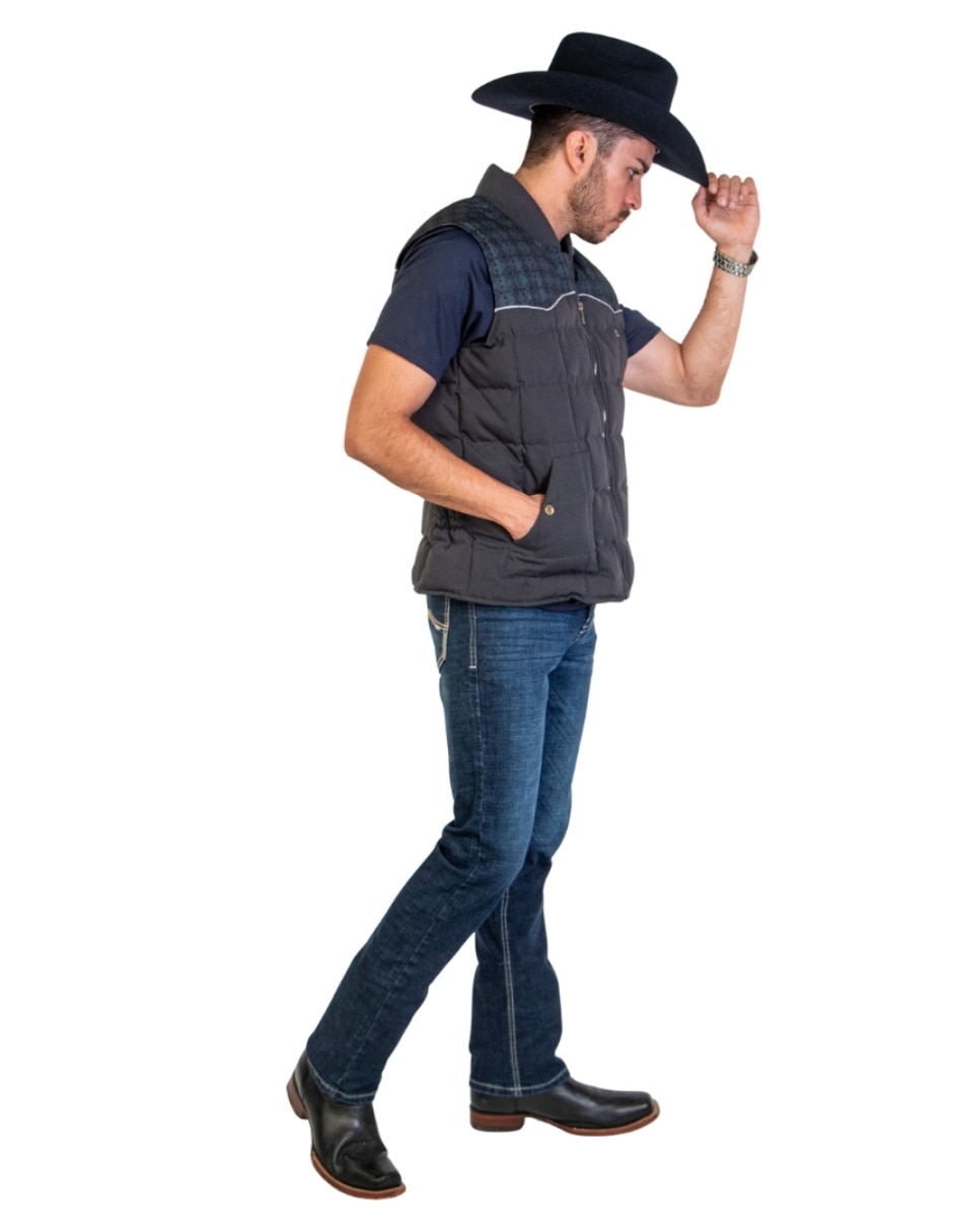 Chaleco Icy Denver impermeable con bolsillos para hombre