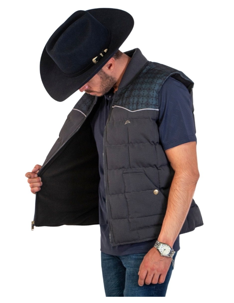 Chaleco Icy Denver impermeable con bolsillos para hombre