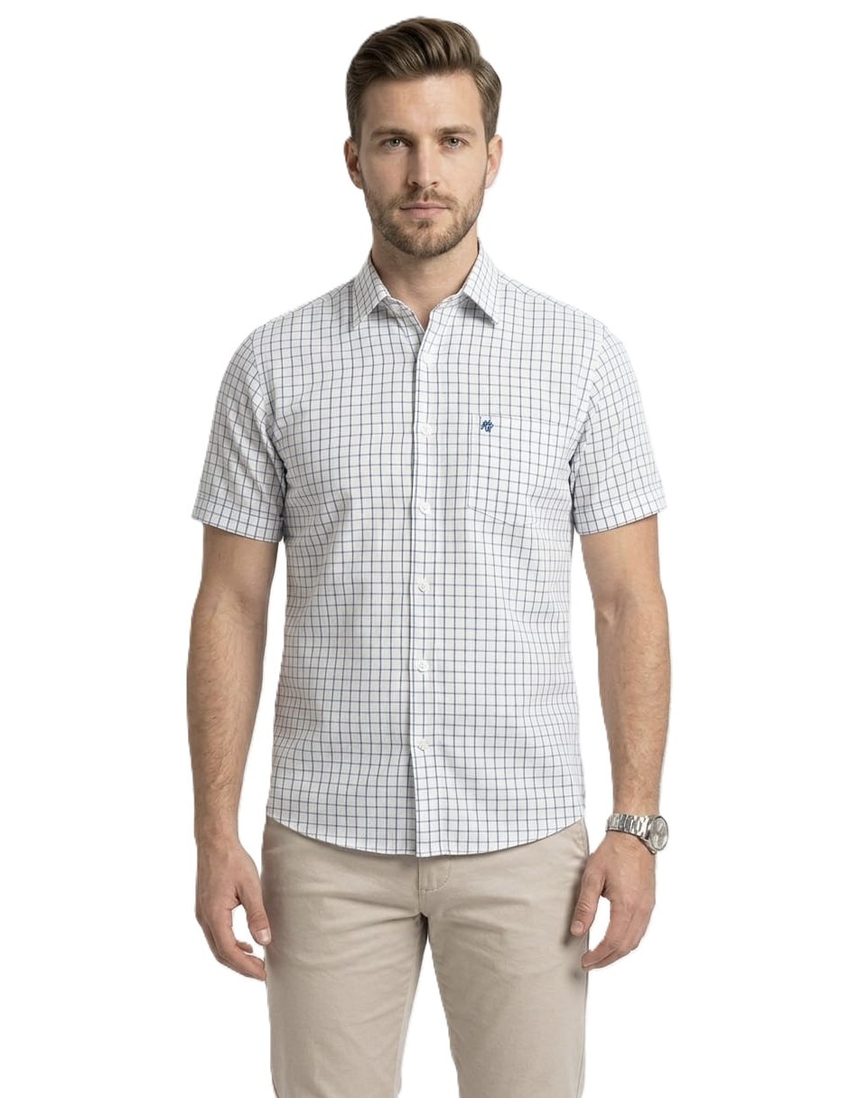 Camisa casual manga corta para hombre Camisa casual manga corta para hombre