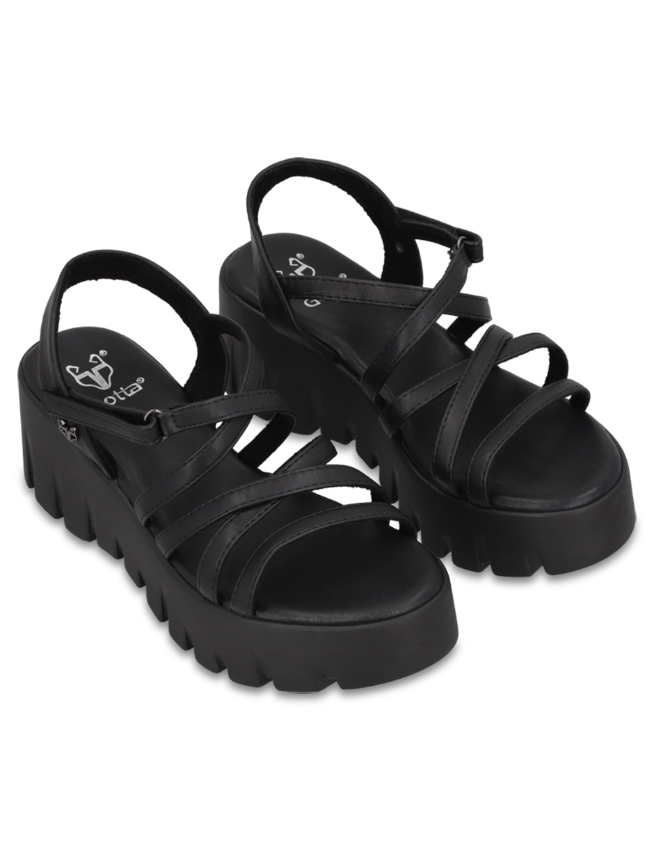 Sandalia plataforma para mujer 3