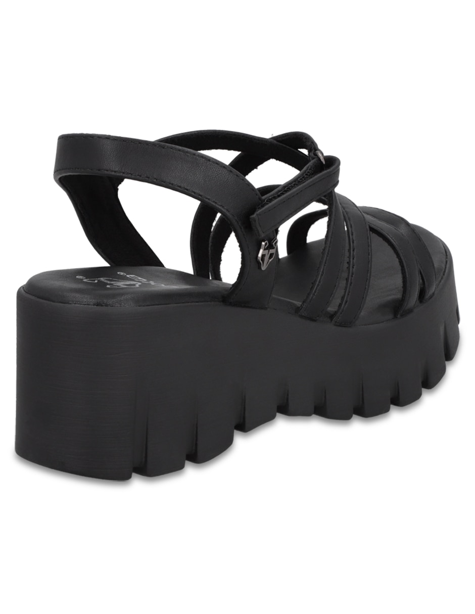 Sandalia plataforma para mujer 6