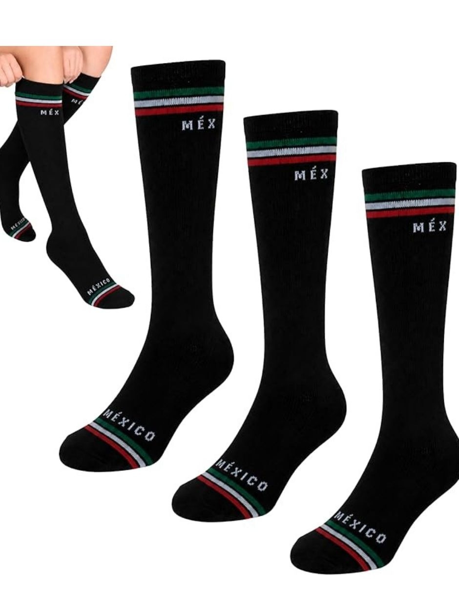 Calcetín compresión para mujer 3 pares Calcetín compresión para mujer 3 pares