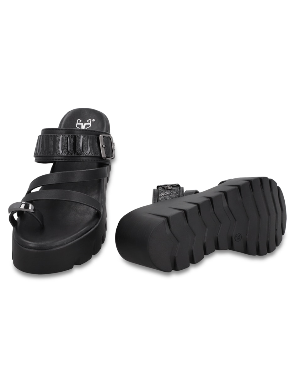 Sandalia plataforma para mujer 4