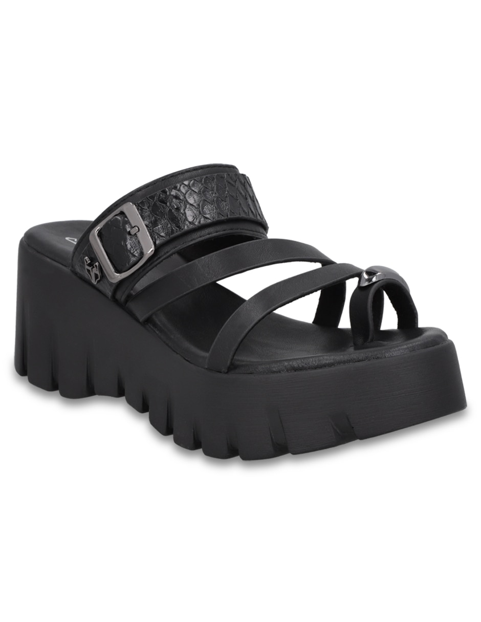 Sandalia plataforma para mujer 5
