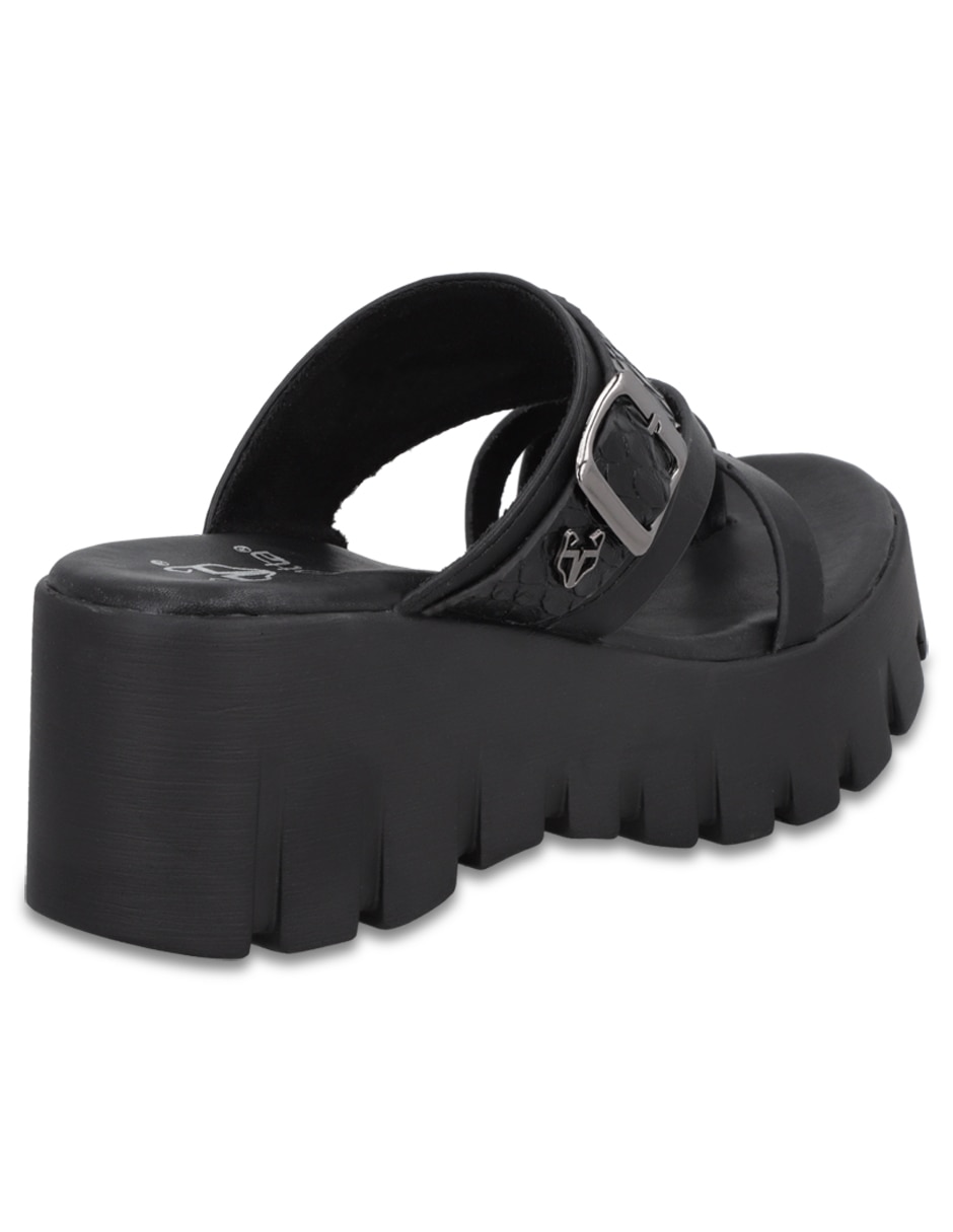 Sandalia plataforma para mujer 6