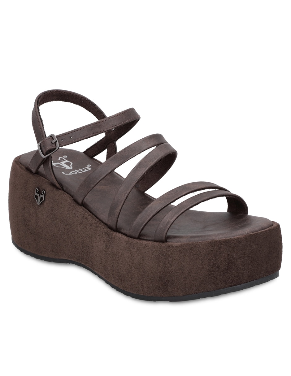 Sandalia plataforma para mujer 2