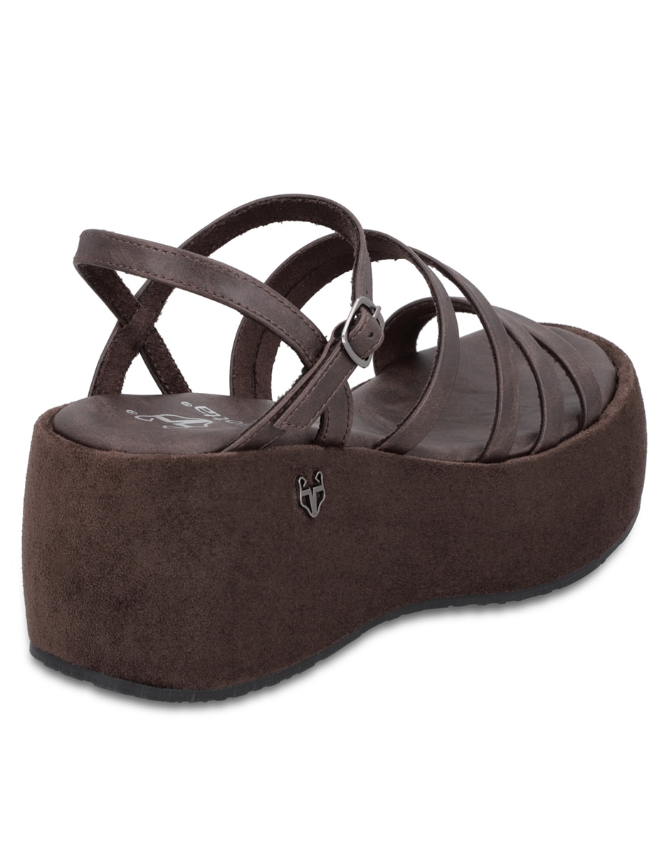 Sandalia plataforma para mujer 5