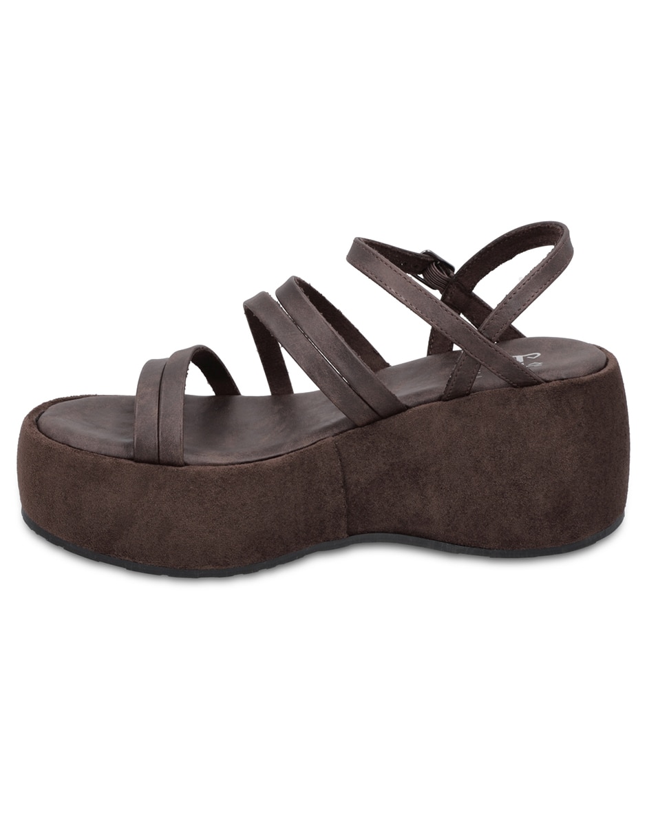 Sandalia plataforma para mujer 6