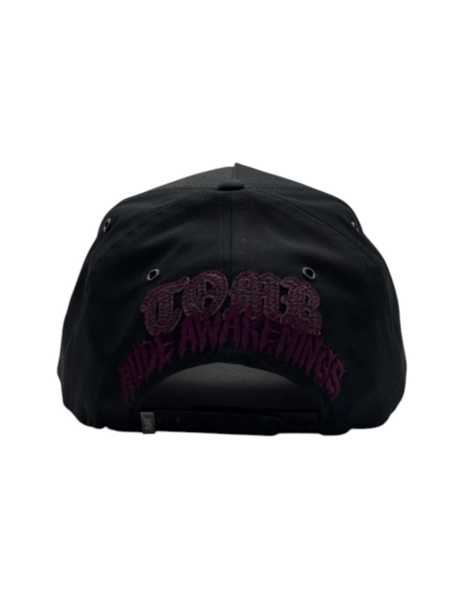 Gorra visera curva snapback casual Rude para hombre