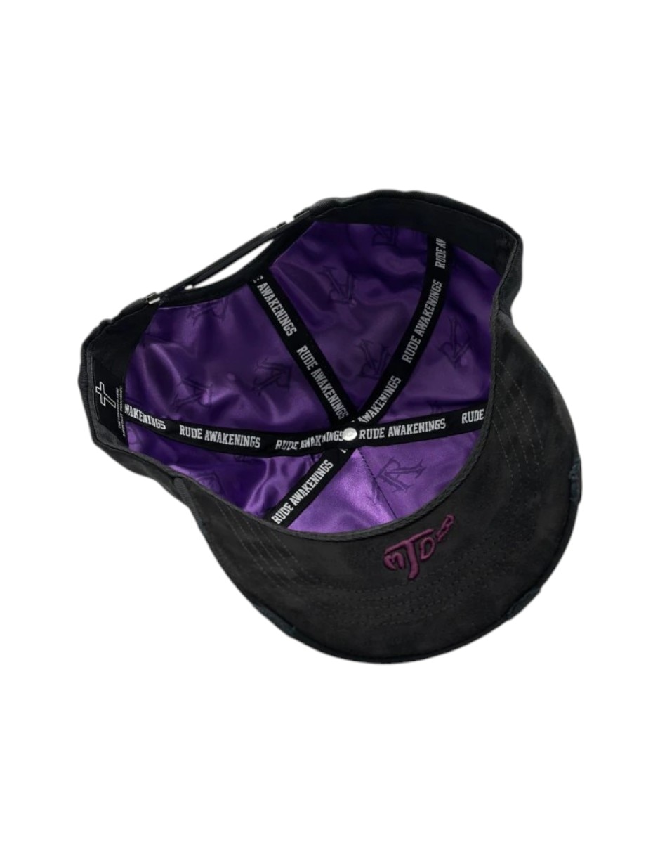 Gorra visera curva snapback casual Rude para hombre
