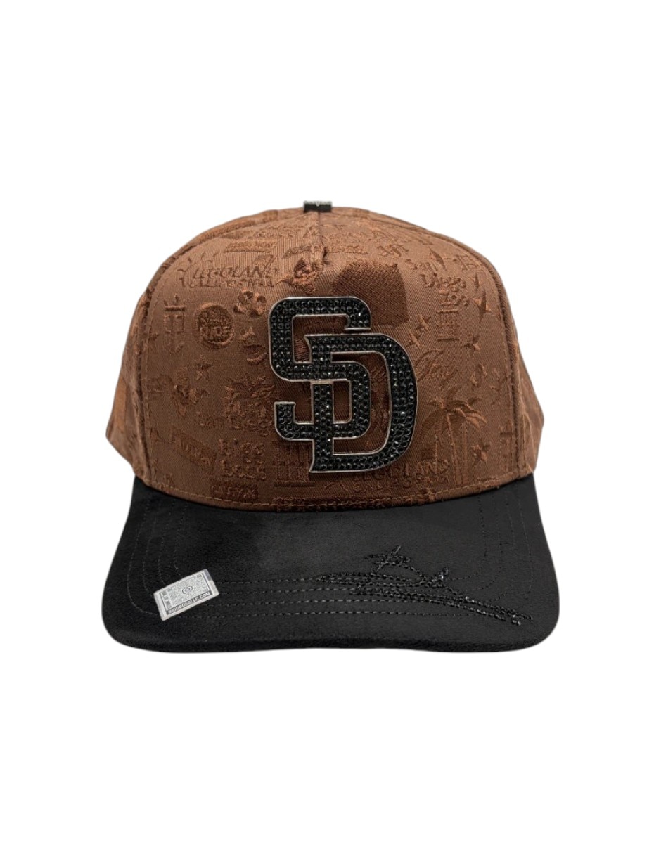 Gorra visera curva snapback casual Big Boss para hombre