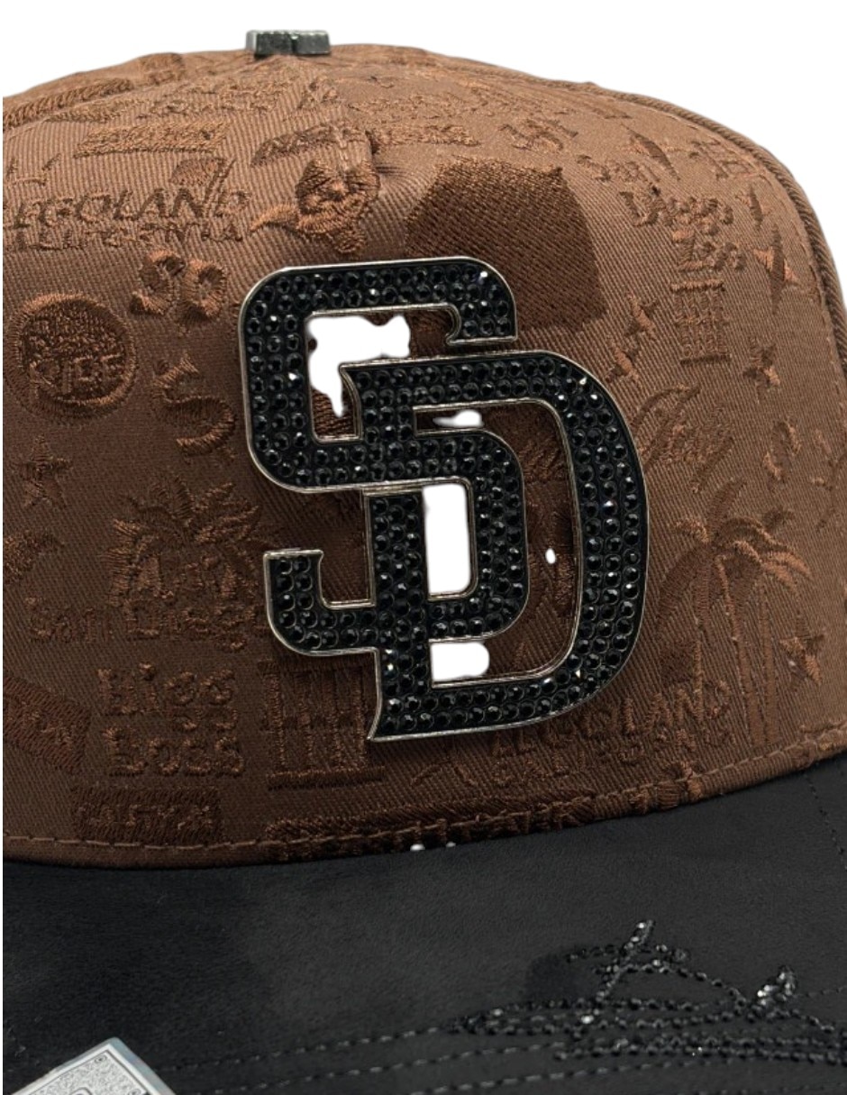 Gorra visera curva snapback casual Big Boss para hombre