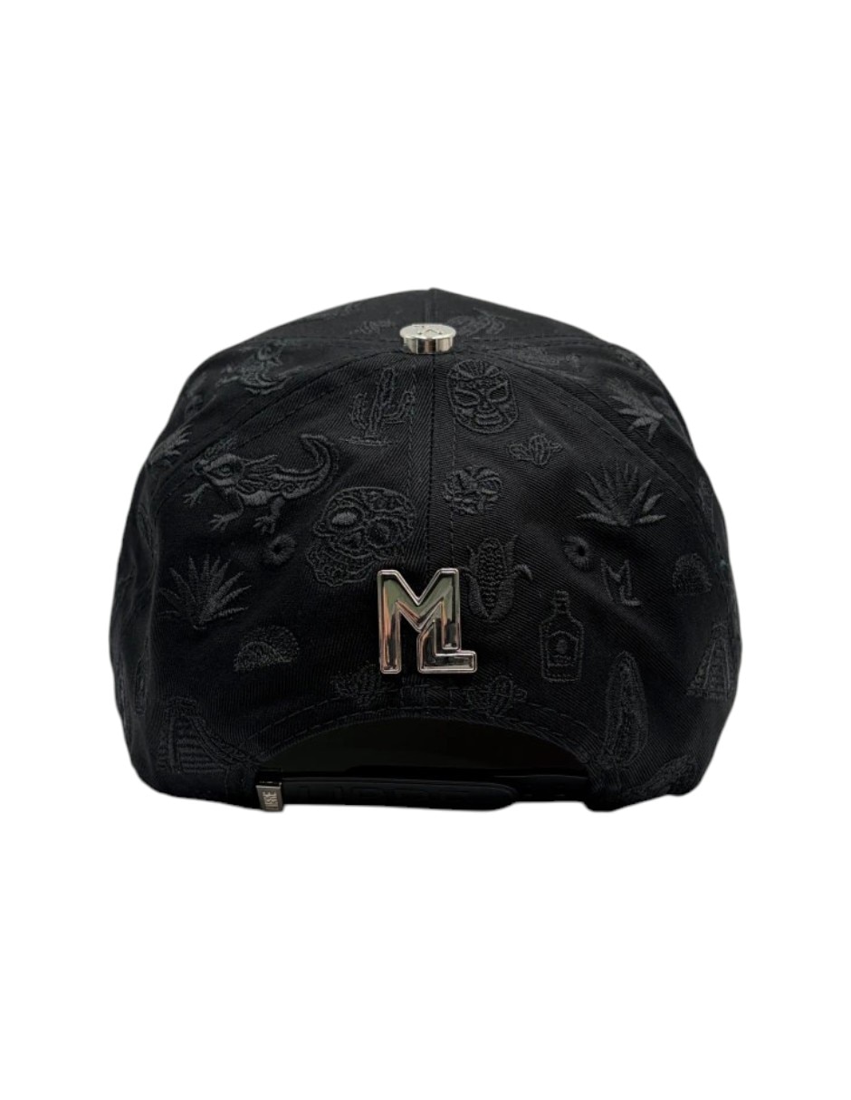 Gorra visera curva snapback casual Velocity para hombre