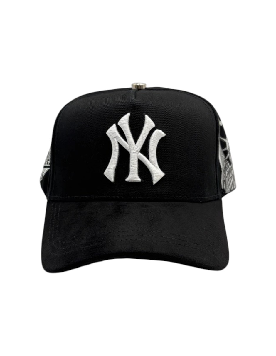 Gorra visera curva snapback para casual para hombre