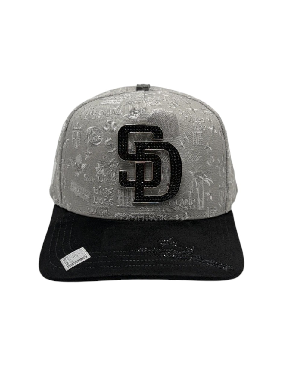 Gorra visera curva snapback casual Big Boss para hombre