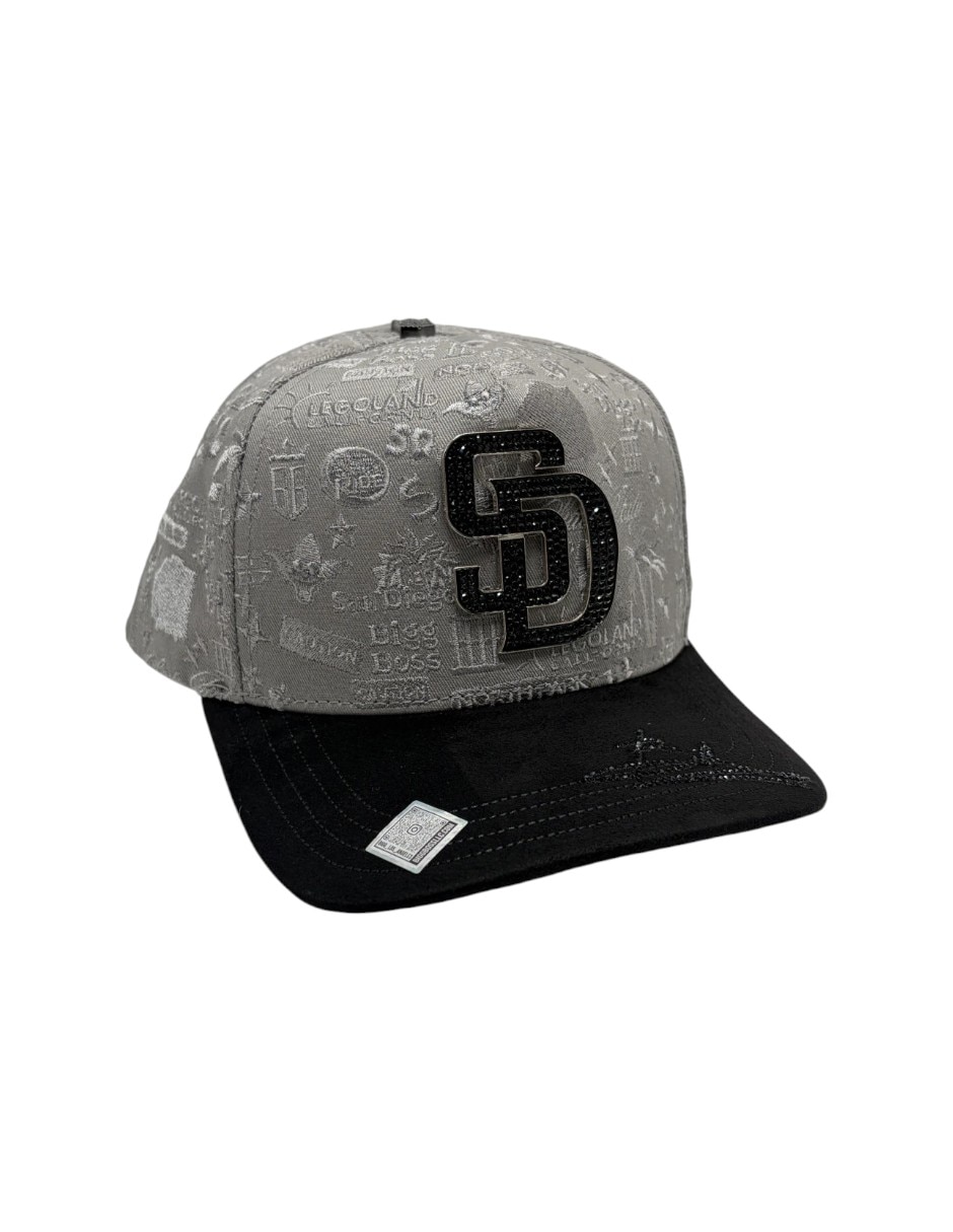 Gorra visera curva snapback casual Big Boss para hombre