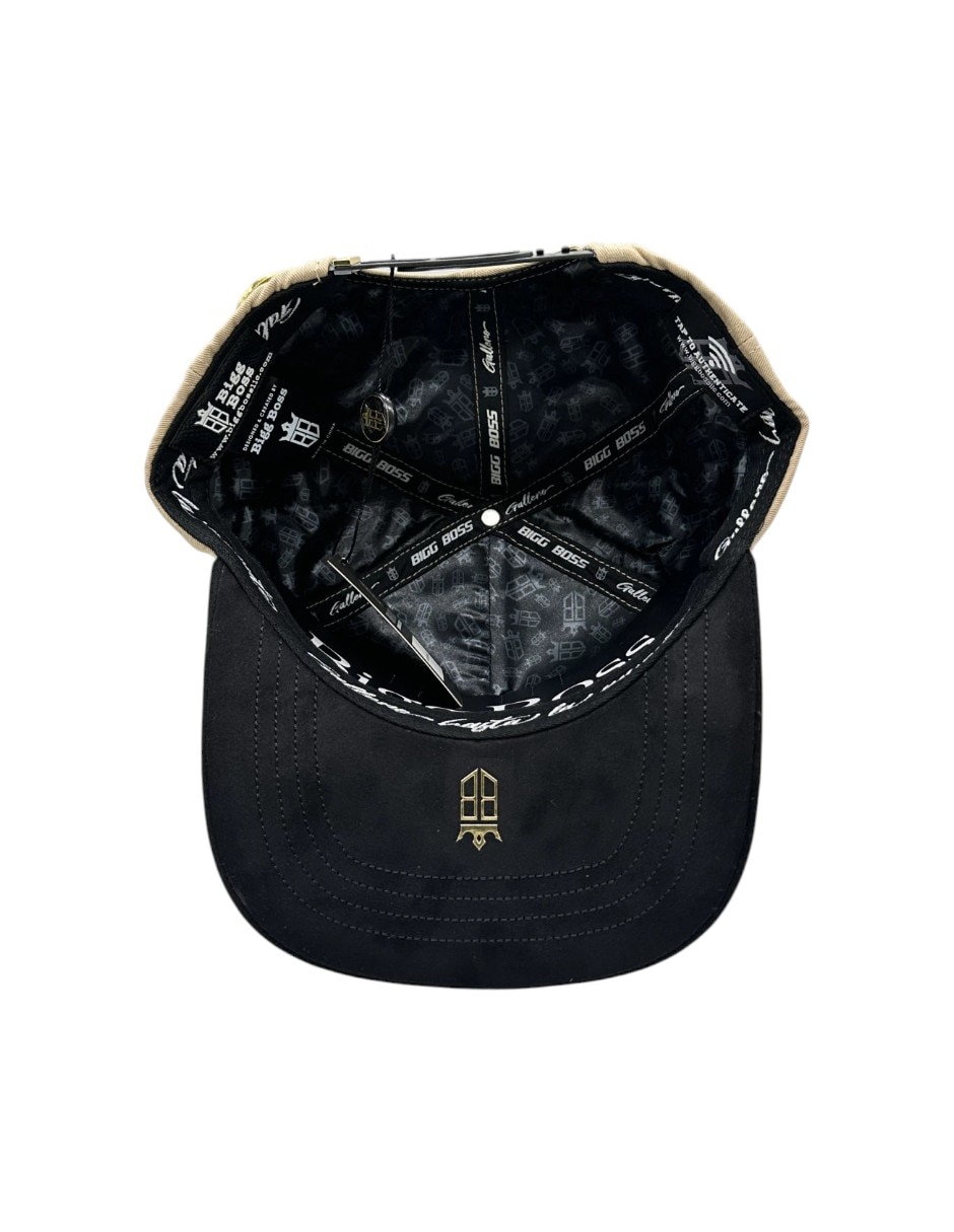 Gorra visera curva snapback casual Big Boss para hombre