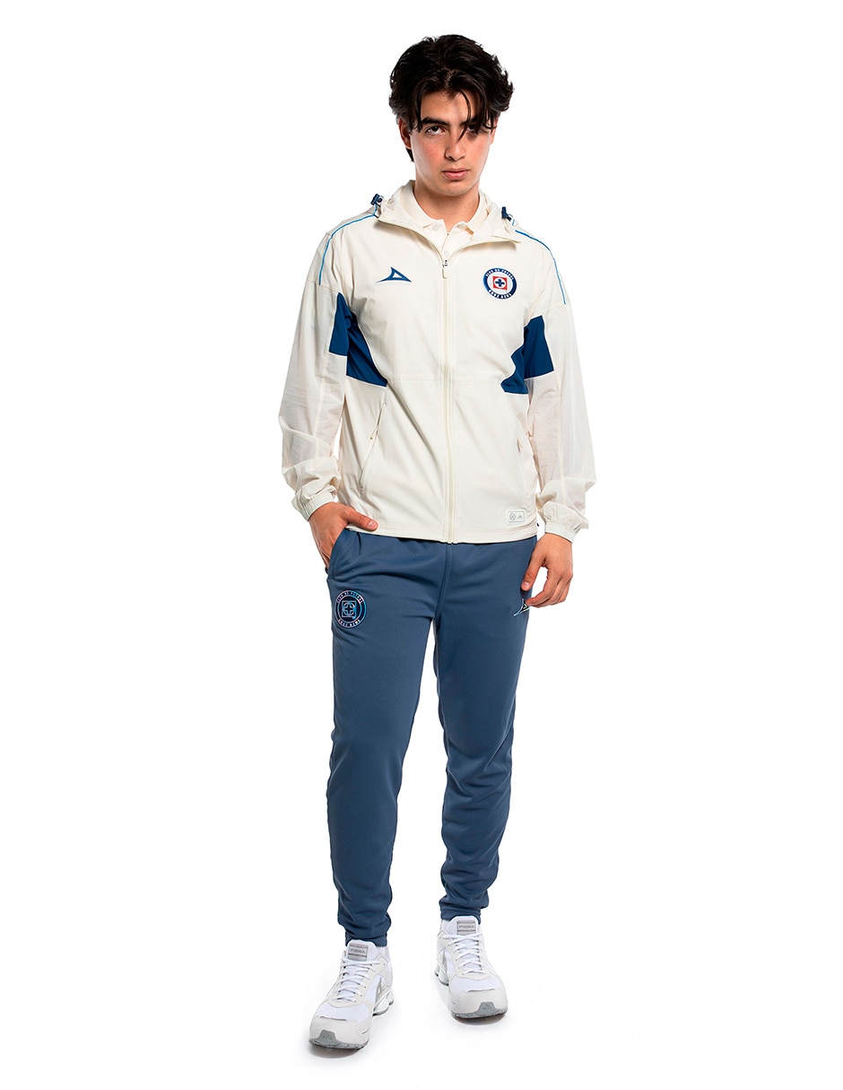 Chamarra rompevientos Pirma 91475 impermeable capucha y bolsa para hombre