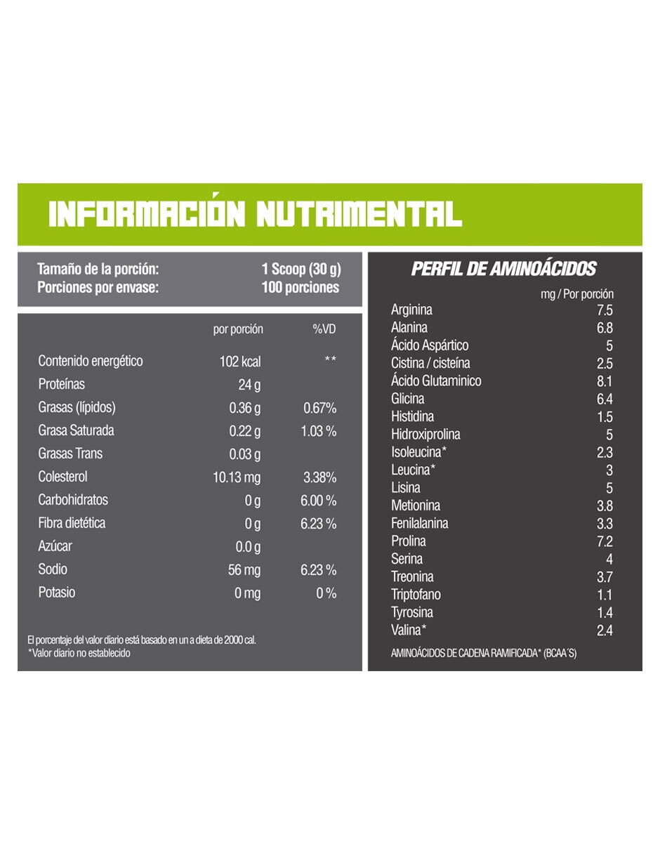 Izo Zero con proteína sabor vainilla de 3 Kg 4