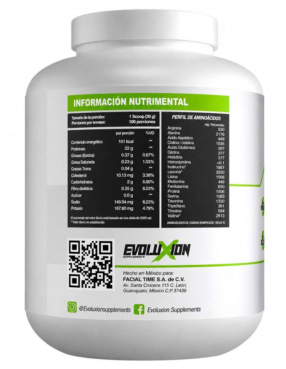 Whey con proteína sabor Cookies & Cream de 3 Kg 3