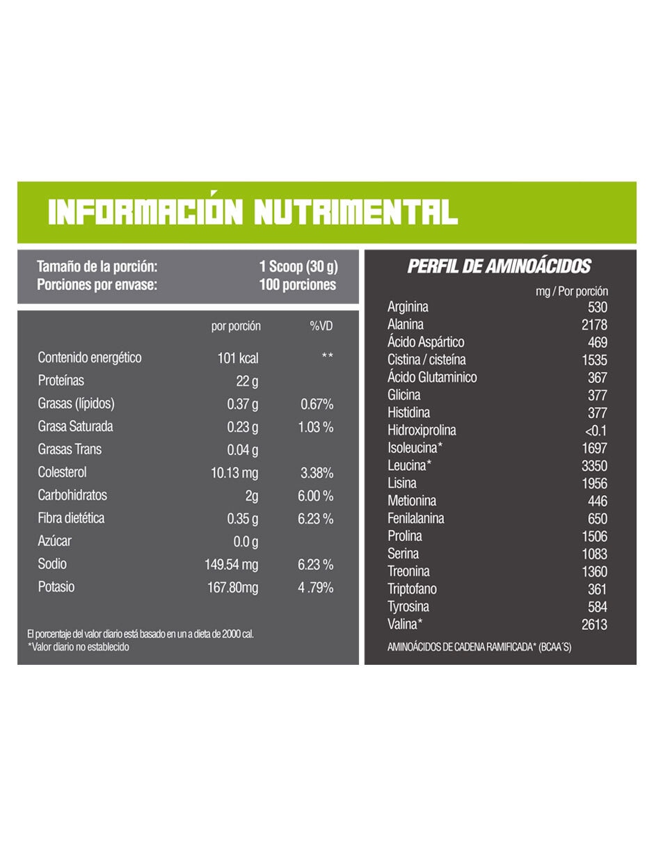 Whey con proteína sabor Cookies & Cream de 3 Kg 4