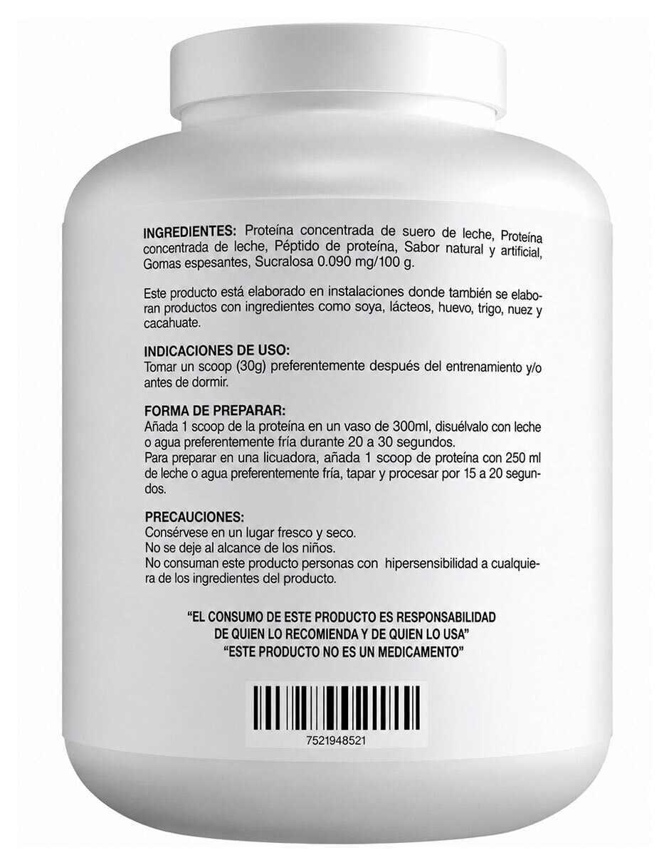 Whey con proteína sabor Cookies & Cream de 3 Kg 5