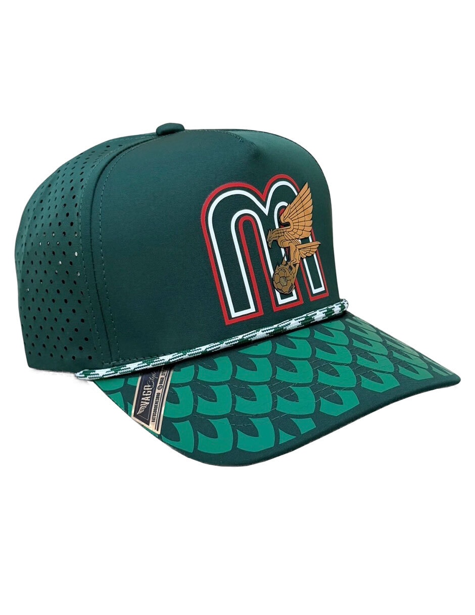 Gorra visera curva snapback para fútbol México para hombre Gorra visera curva snapback para fútbol México para hombre