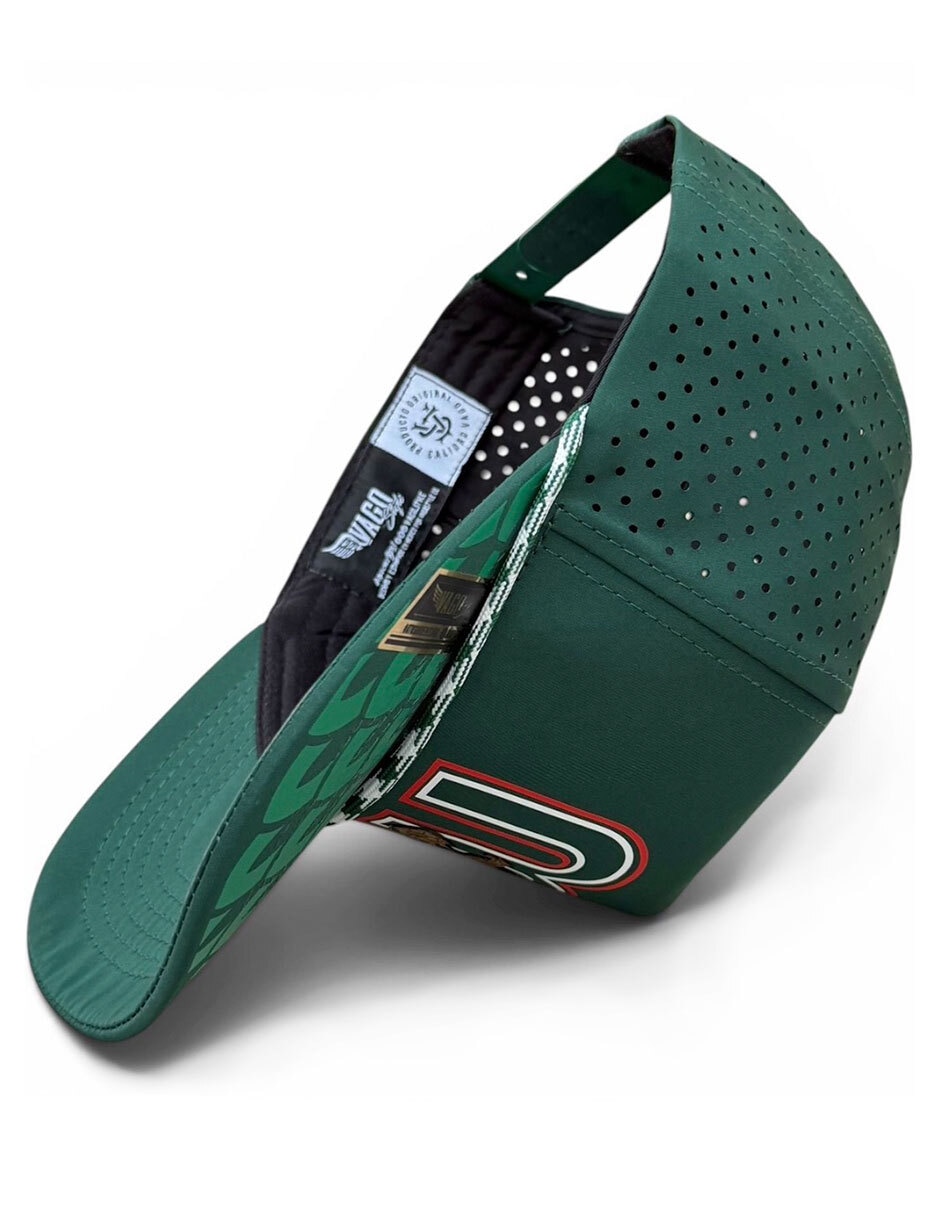 Gorra visera curva snapback para fútbol México para hombre 5
