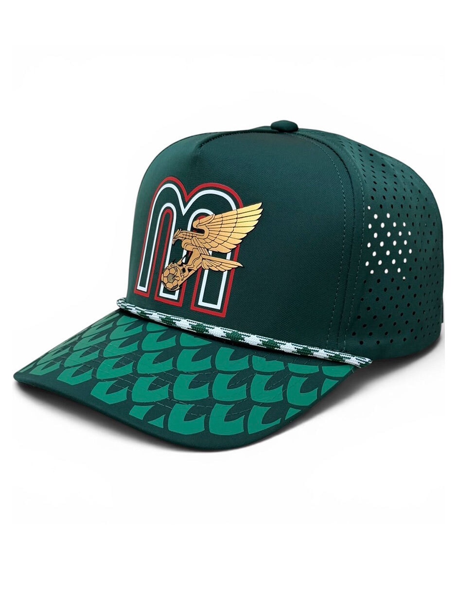 Gorra visera curva snapback para fútbol México para hombre 6
