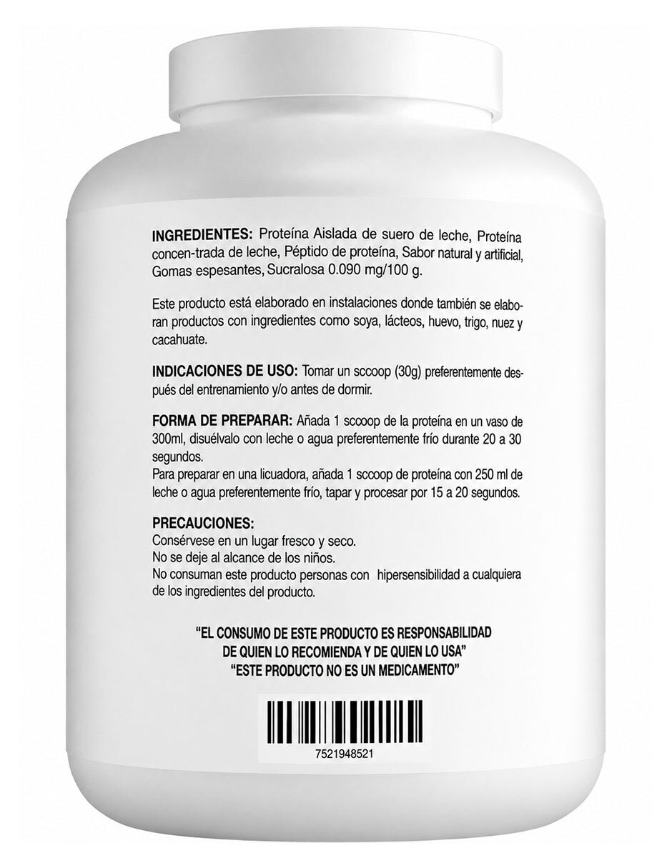 Izo Zero con proteína sabor nuez de 3 Kg 5