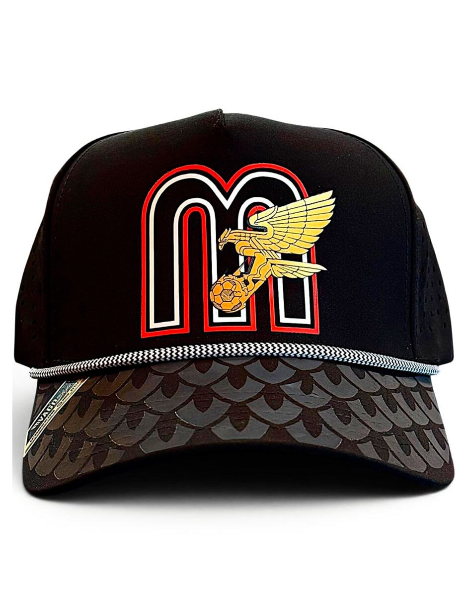 Gorra visera curva snapback para fútbol Vago Style México para hombre